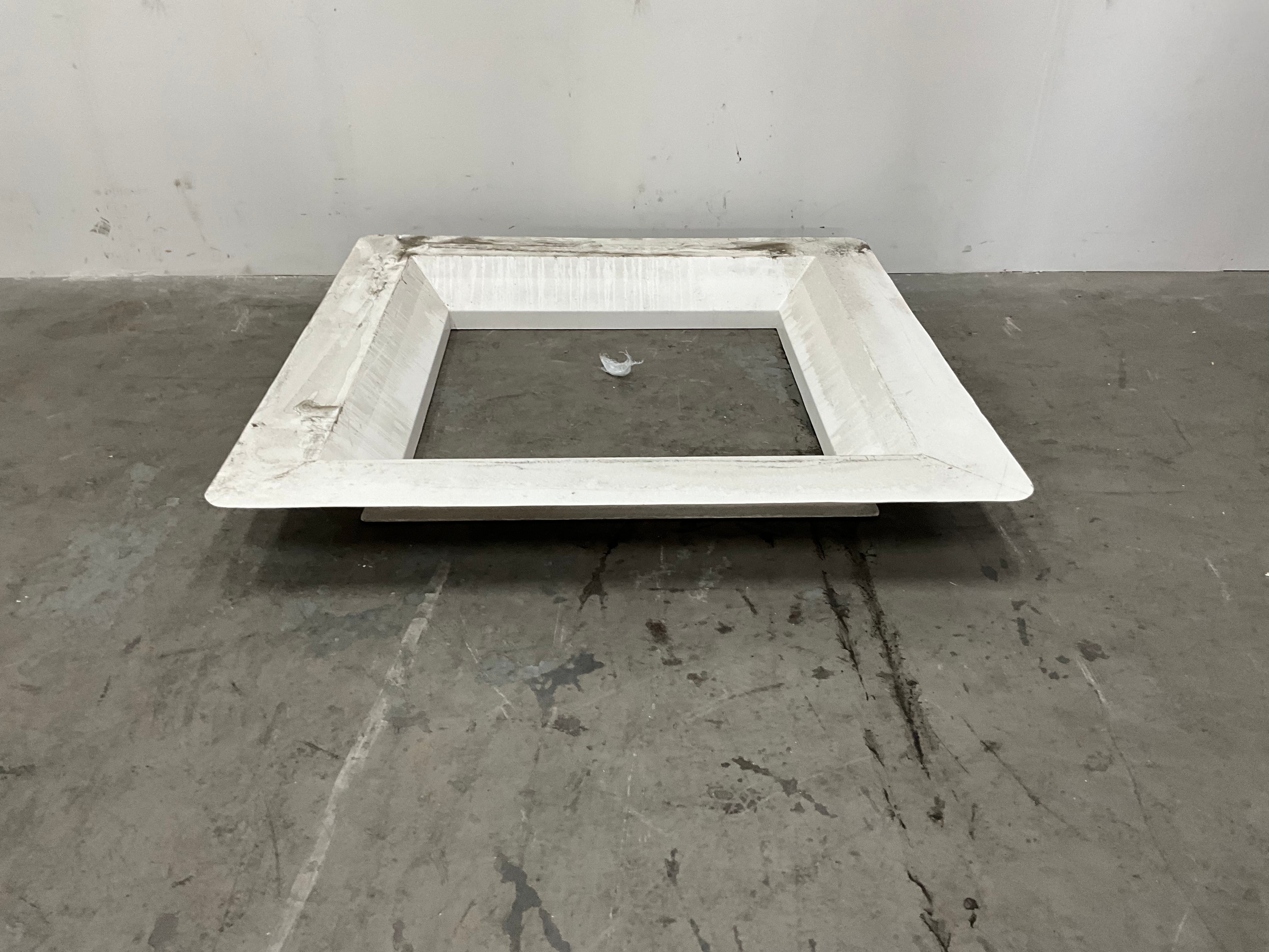 Geschlossene Dachkonstruktion Fertigkanten 130x130