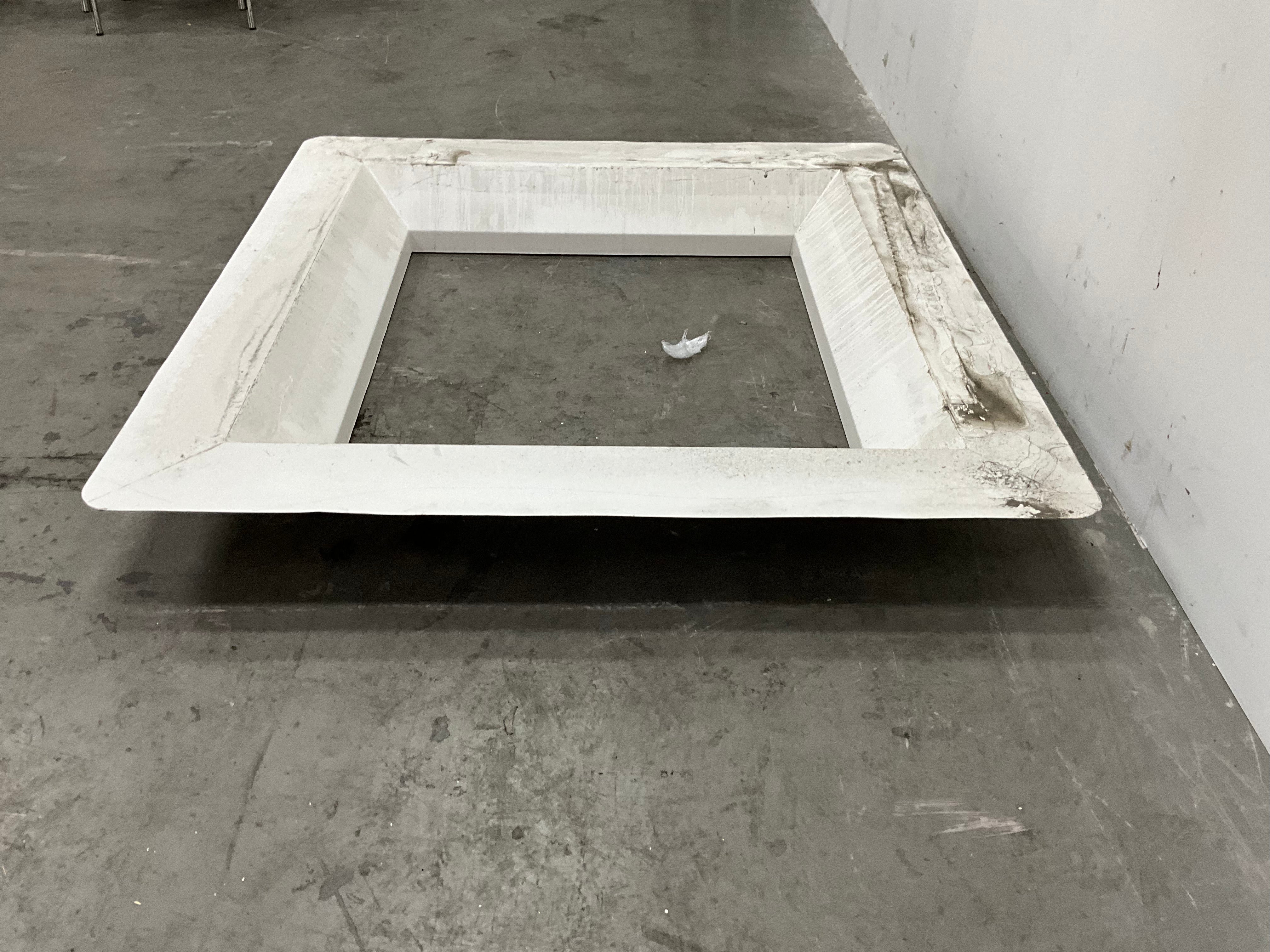 Geschlossene Dachkonstruktion Fertigkanten 130x130