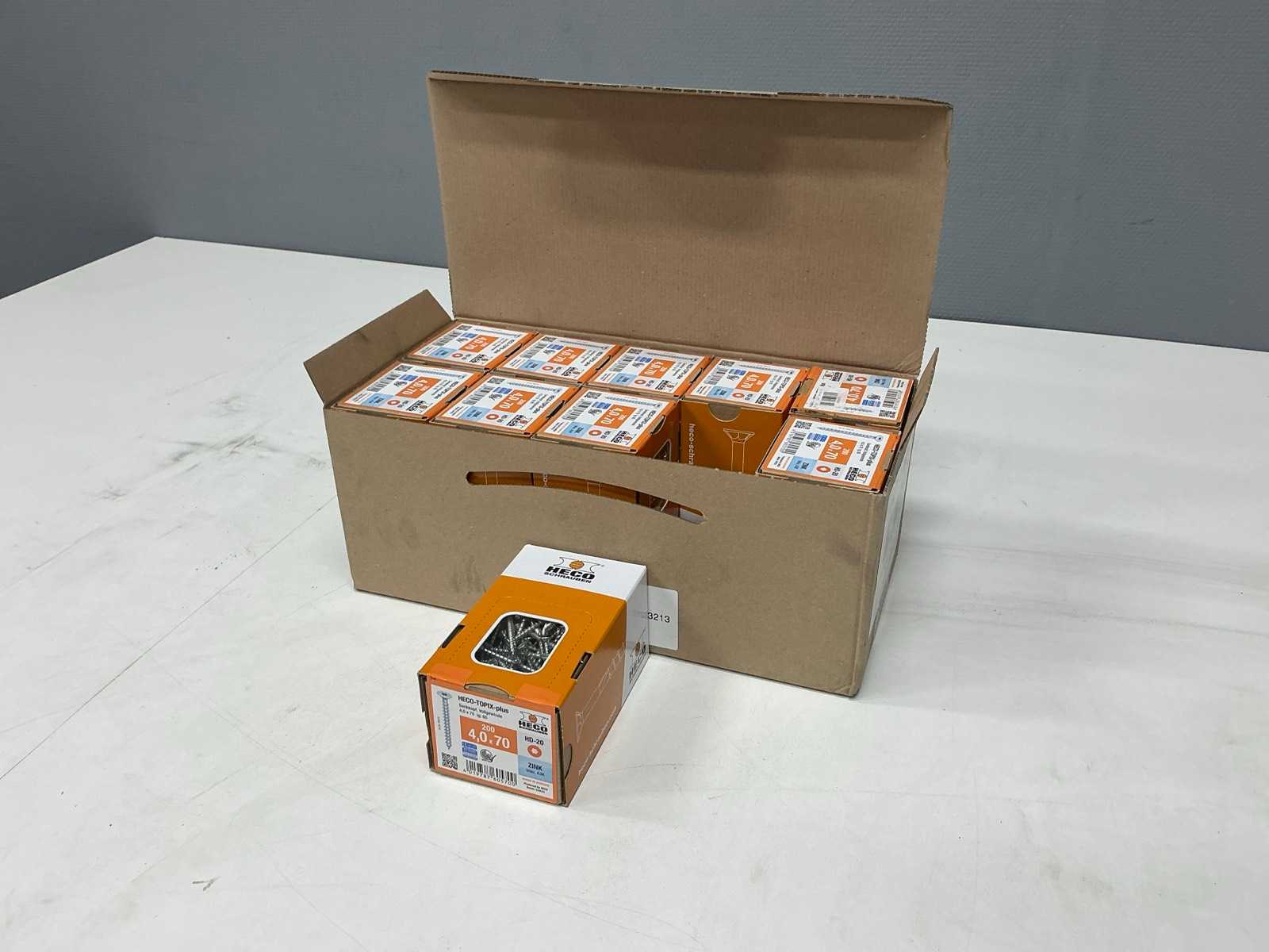 Heco Topix Plus Verzonken Houtschroef (2000x) - 4x7 mm