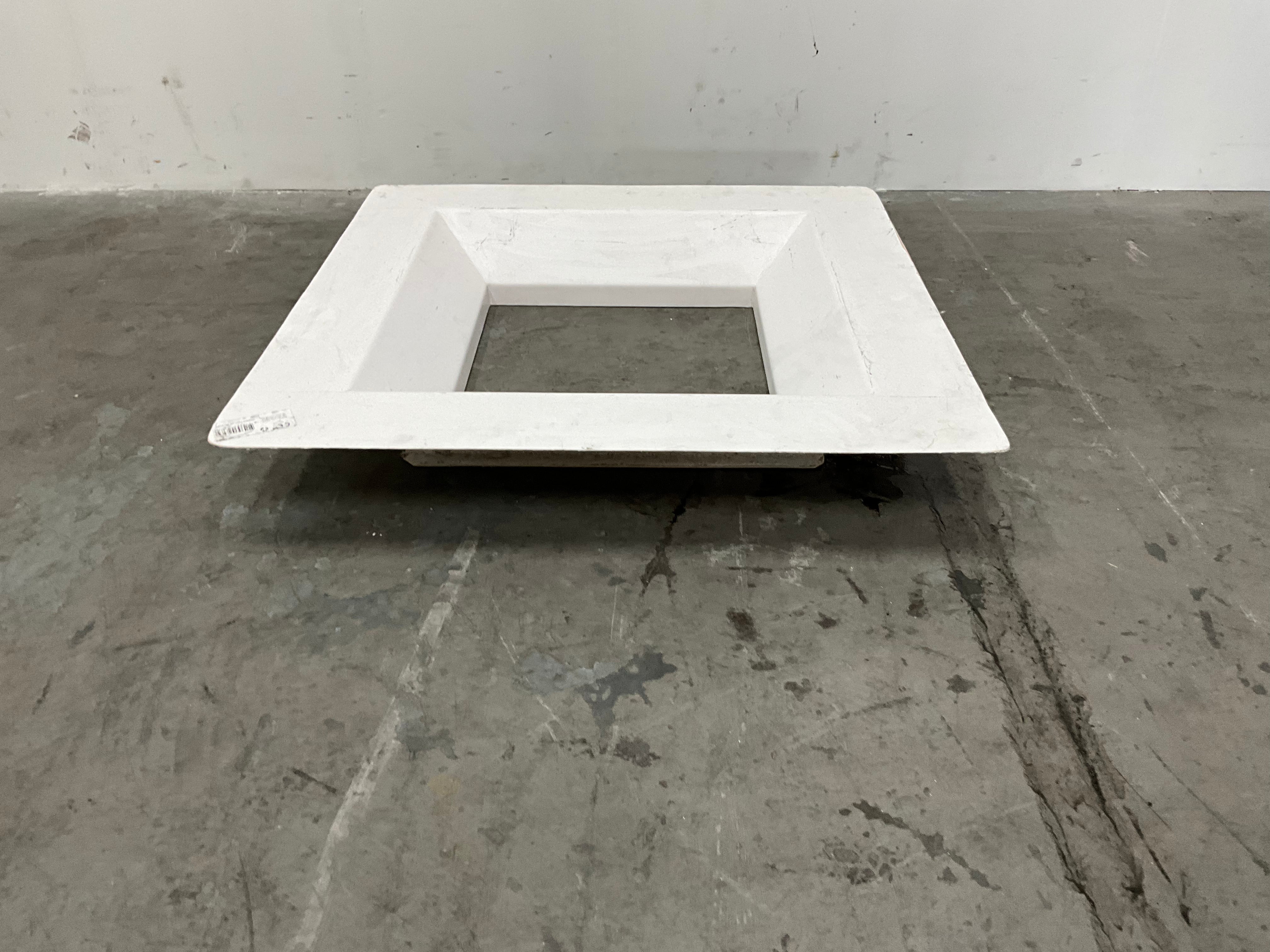 Geschlossene Dachkonstruktion Fertigkanten 100x100