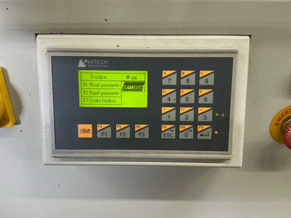 2001 Muratec MT12 Dubbelkops CNC draaibank met Samsys multi 5-65 aanvoer