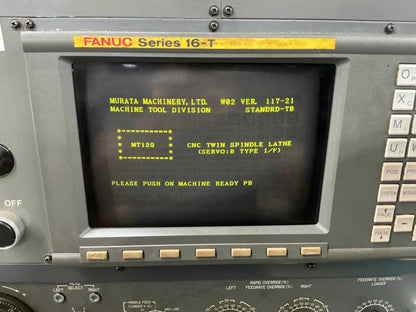 1998 Muratec MT12 Dubbelkops CNC draaibank